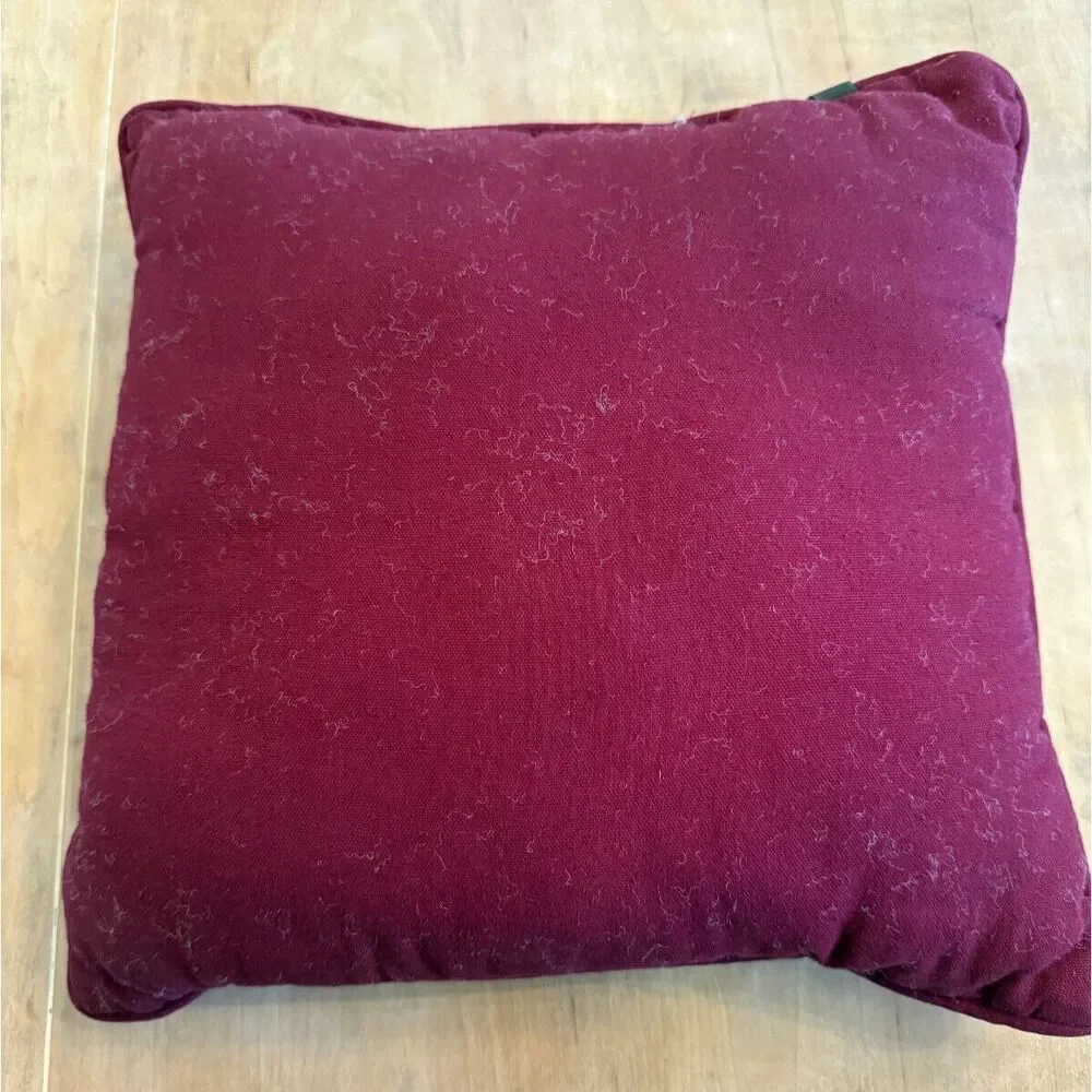 Portofino‎ Tapestry Throw Accent Pillow Snowman Christmas  15